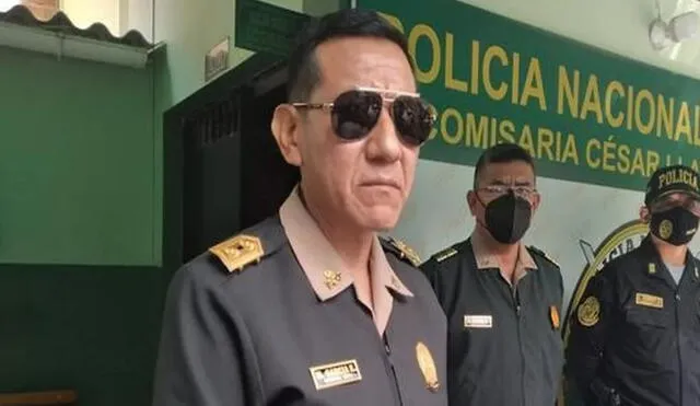 El jefe de la Macro Región Policial de Lambayeque, el general PNP Max García Esquivel, fue removido de su cargo mientras dure el proceso de investigación en su contra. Foto: AP Noticias