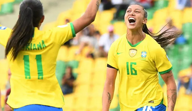 La canarinha sumó una victoria más en el torneo continental. Foto: @CopaAmerica/Twitter