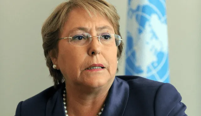 Michelle Bachelet estará en Perú hasta el miércoles 20 de julio. Foto: AFP