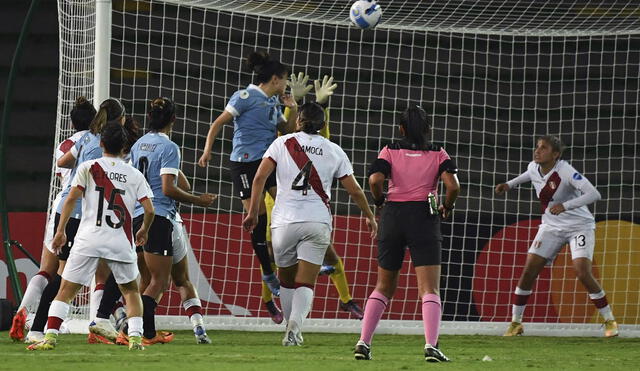 Perú perdió 6-0 ante Uruguay en la Copa América Femenina