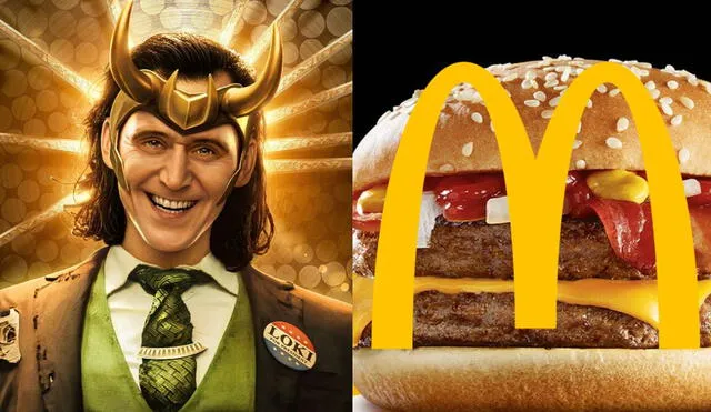 La segunda temporada de "Loki" llevará a Tom Hiddleston a un McDonald's. Foto: composición/ McDonald's/Facebook / Disney+