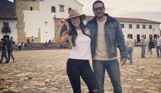Los actores Caicedo y Villalobos confirmaron el fin de su relación. Foto: Sebastián Caicedo/Instagram