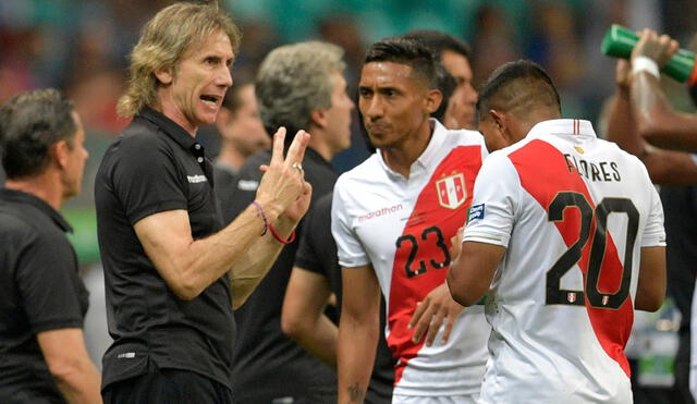 Ricardo Gareca logró un subcampeonato y un tercer lugar en la Copa América con la selección peruana. Foto: AFP