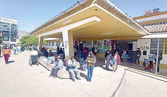 Estudio. A la espera de resultados en hospital Regional Cusco. Foto: La República