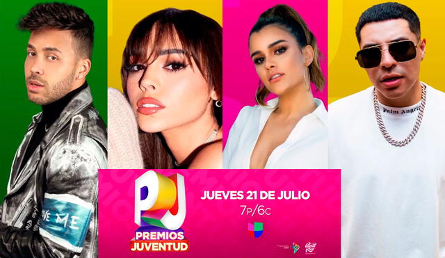 Los Premios Juventud 2022 se entregarán en San Juan de Puerto Rico. Foto: composición LR / premiosjuventud / Instagram