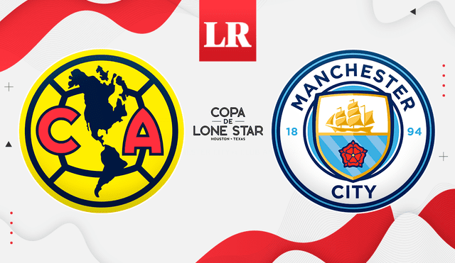 América vs. Manchester City por la Copa Lone Star EN VIVO. Foto: composición de Gerson Cardoso/La República
