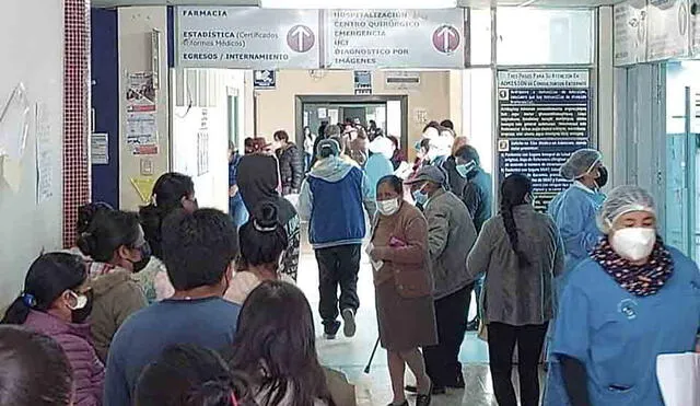 Referencia. Hospital Regional recibe pacientes del sur. Foto: La República