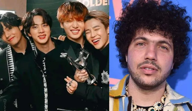 Previamente, Benny Blanco realizó remixes de 3 canciones de BTS. Foto: composición LR/GD/FriendsKeepSecrets