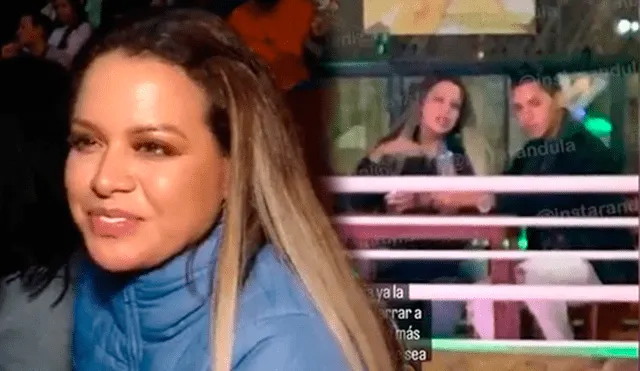 Flor Polo recalcó que tiene derecho a entretenerse y salir, pues es una mujer muy trabajadora. Foto: composición/captura América TV/Instarándula