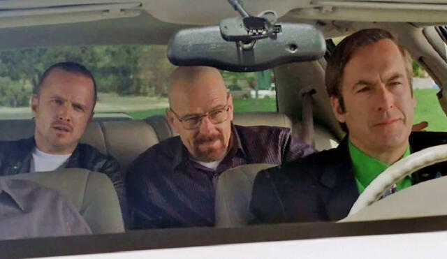 "Better call Saul" podría al fin integrar a Jesse Pinkman y Walter White en la serie y sucedería en el episodio 10. Foto: AMC