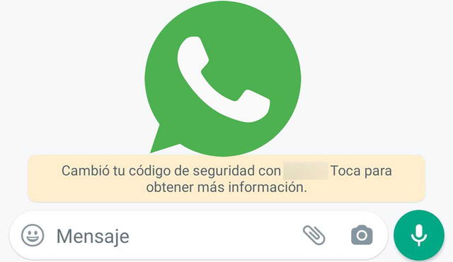 Este aviso de WhatsApp aparece tanto en Android como en iOS. Foto: composición LR