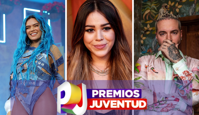 Artistas latinos participarán en los Premios Juventud 2022. Foto: composición LR/VOGUE/YouTube