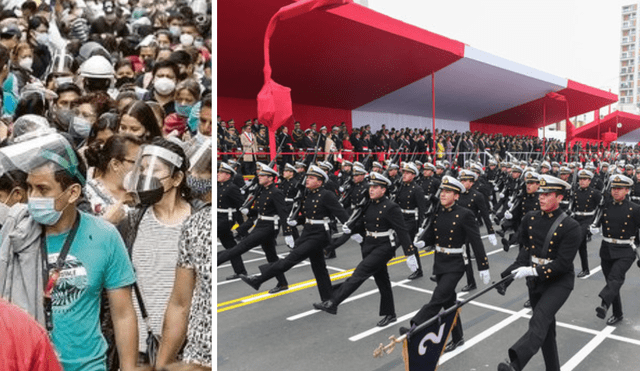 No se realiza el Desfile Militar en la avenida Brasil y con público desde el 2020. Foto: composición LR/La República