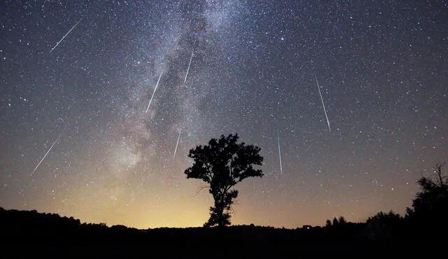 En julio de 2022, dos lluvias de estrellas alcanzarán su pico de actividad. Foto: The Franklin Institute