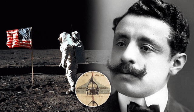 Los inventos de Pedro Paulet fueron la base de los principales científicos precursores de la astronáutica. Foto: composición LR /NASA/BBC/Bicentenario del Perú