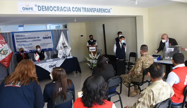 Un total de 19,266 ciudadanos fueron seleccionados como miembros de mesa, entre titulares y suplentes. Foto: ODPE Arequipa