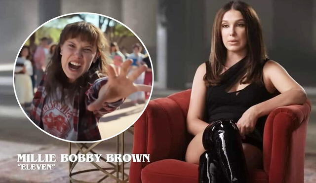 Millie Bobby Brown y Teresa Mendoza ya comparten similitudes gracias al ingenio de los fans. Foto: composición LR/ Netflix