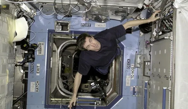 Serguéi Krikalev fue a la Estación Espacial Internacional después de volver de la Mir. Foto: NASA