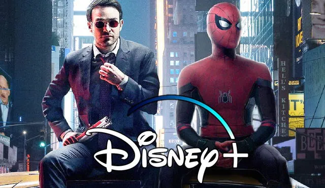 Daredevil debutó oficialmente en el MCU con "Spider-Man: no way home". Foto: composición LR / Marvel Studios