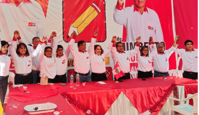Perú Libre participará en las elecciones con 11 listas, pero sin nómina de candidatos regionales, la cual fue declarada improcedente. Foto: Perú Libre