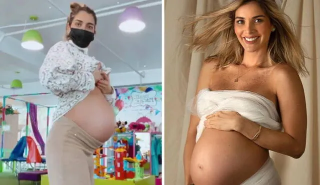 Korina Rivadeneira explicó detalles de su última etapa del embarazo. Foto: Korina Rivadeneira/Instagram
