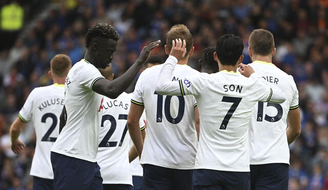 Harry Kane fue determinante en la victoria de Tottenham ante Rangers FC. Foto: AFP