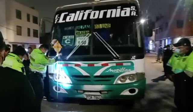 Accidente se produjo en la cuadra 6 de la avenida Manuel Seoane del distrito de Víctor Larco. Foto: captura video Hoy Noticias