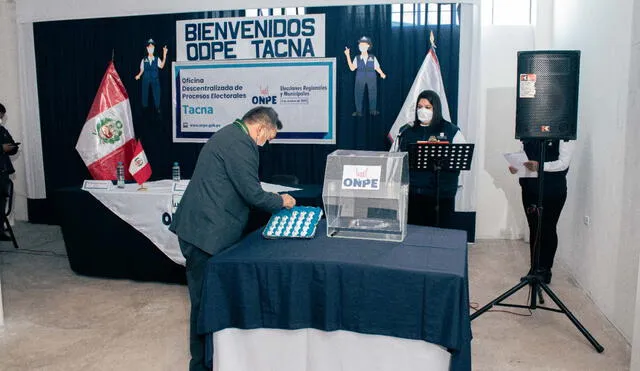 Un total de 5.844 ciudadanos fueron seleccionados como miembros de mesa, entre titulares y suplentes. Foto: ODPE Tacna