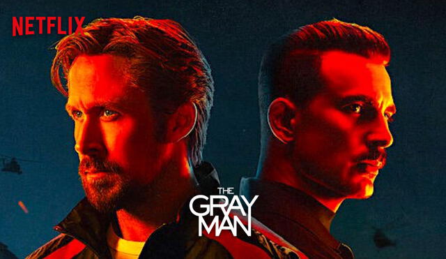 Con US$ 200 millones, "El hombre gris" es una de las películas más caras en la historia de Netflix. Foto: composición LR/Netflix