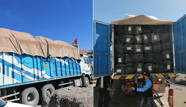 La mercadería incautada será internada en los almacenes de Aduanas Puno. Foto: PNP