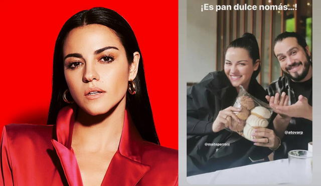 Maite Perroni aclara, por primera vez, rumores de embarazo con Andrés Tovar. Foto: composición La República/@maiteperroni/Instagram