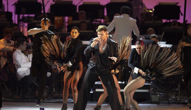 Ricky Martin realizó un concierto para más de 17.000 personas en Los Ángeles. Foto: EFE