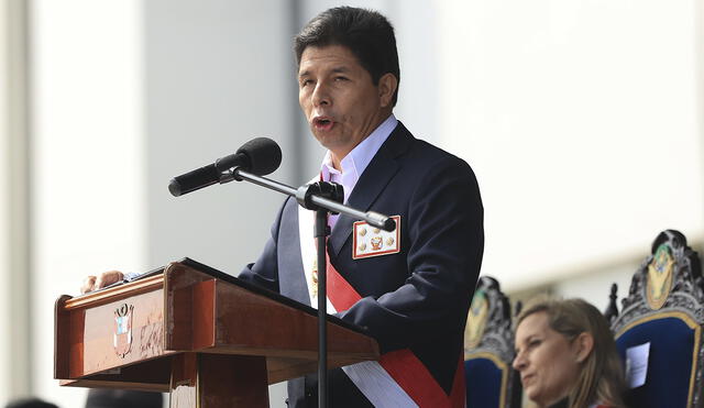Pedro Castillo deberá dar su discurso por el aniversario 201 de la independencia del Perú este jueves 28 de julio en el Congreso. Foto: Presidencia