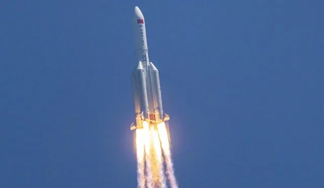 El módulo Wentian fue lanzado en un cohete CZ-5B. Foto: CMS