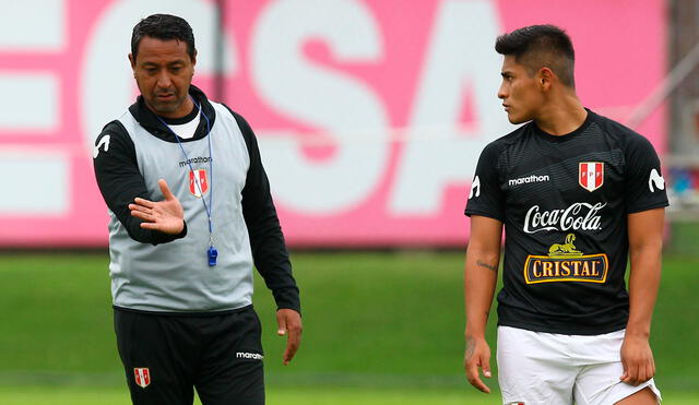 Ñol fue asistente de Ricardo Gareca en la selección peruana. Foto: FPF