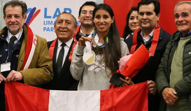 Kimberly García León colocó al Perú en el séptimo lugar del medallero del Mundial de Atletismo Oregon 2022. Foto: Andina