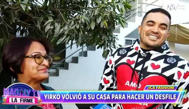 Yirko Sivirich reveló que su futura hija se llamará Victoria Camila. Foto: Captura de ATV
