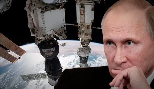 Rusia se ha visto afectada en su carrera espacial debido a las sanciones de la Guerra con Ucrania y el desarrollo tecnológico de Space X. Foto: Composición/LR/EFE/NASA
