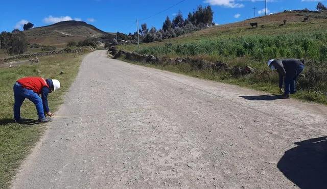 Trabajos en camino vecinal no tienen fecha de reinicio. Foto: CGR