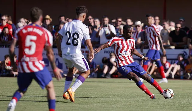 Atlético de Madrid y Numancia juegan en el Estadio Municipal de El Burgo de Osma. Foto: Atleti/Twitter