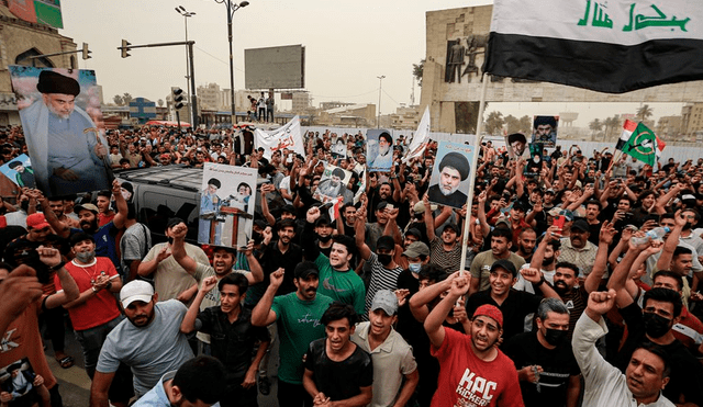 El primer ministro iraquí, Mustafa al Kazemi, pidió a los manifestantes que fueran “pacíficos” y que “preserven los bienes públicos y privados”. Foto: Ameer Al-Mohammedawi