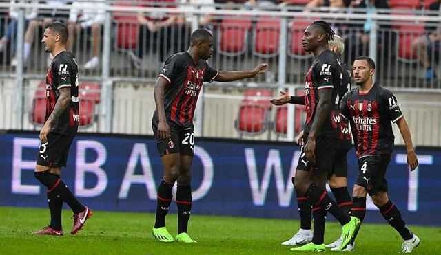 Milán viene preparándose para disputar la Champions League y la Serie A de Italia. Foto: Twitter/AC Milan