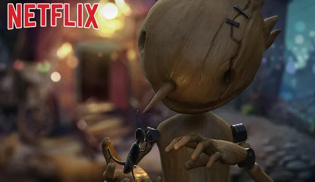 El ganador del Oscar, Guillermo del Toro, vuelve al cine con su versión de Pinocho. Foto: Netflix