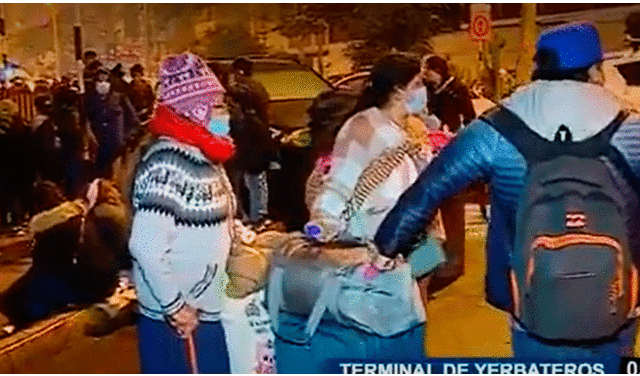 Ciudadanos se alistaron para viajar por Fiestas Patrias. Foto: captura de TV Perú