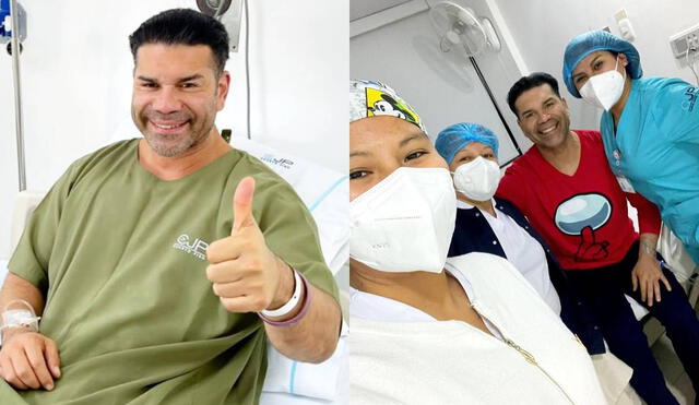Carlos Barraza da detalles de su salud a través de redes sociales. Foto: composición/ Carlos Barraza/ Instagram