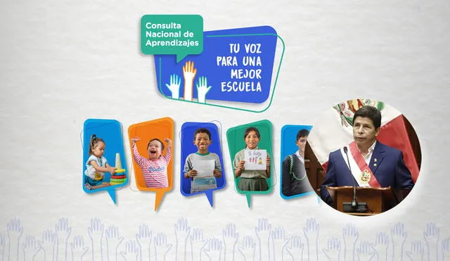 Pedro Castillo dio anuncios sobre el sector educación. Foto: captura de América TV/Gobierno del Perú