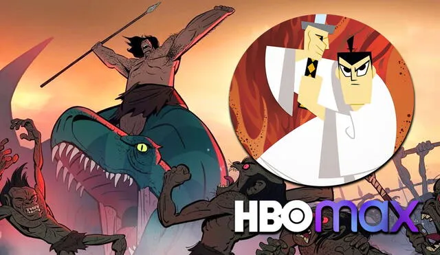 "Primal” y “Samurai Jack” presumen de una inteligente ejecución y valentía narrativa. Foto: composición LR/Cartoon Network/Warner