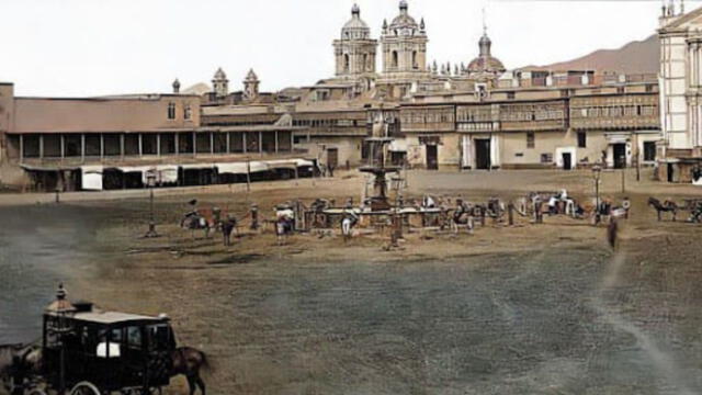 La plaza Mayor existe desde el primer día de fundación de la ciudad de Lima, el 18 de enero de 1535. Foto: Lima Histórica