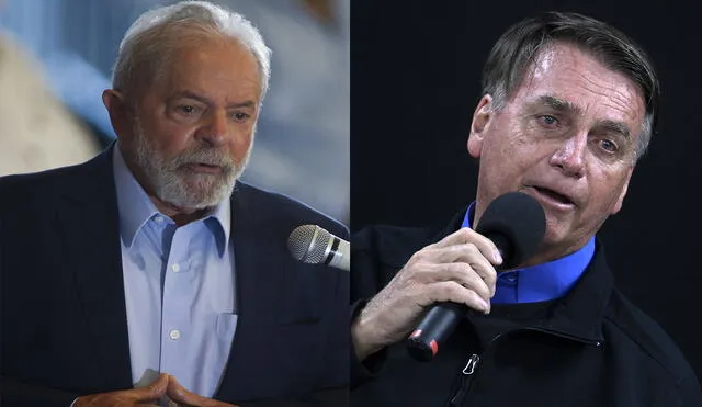 El expresidente brasileño Luiz Inácio Lula da Silva y el mandatario Jair Bolsonaro se medirán en las elecciones presidenciales pautadas para octubre 2022. Foto: composición LR/AFP