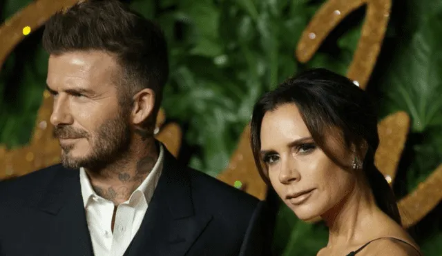Victoria Beckham y David Beckham se muestran más enamorados que nunca. Foto: AFP